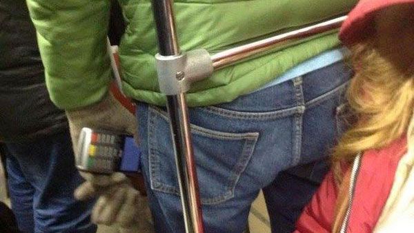 Digital Taschendieb im öffentlichen Verkehr