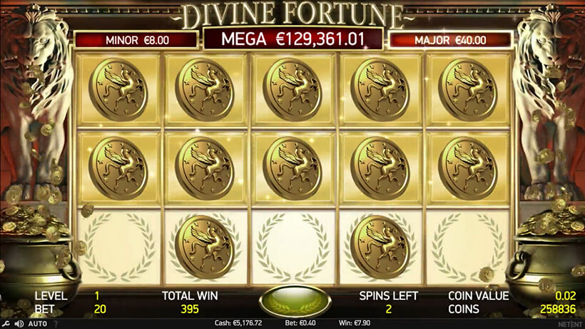Divine Fortune Slot Bonusrunden