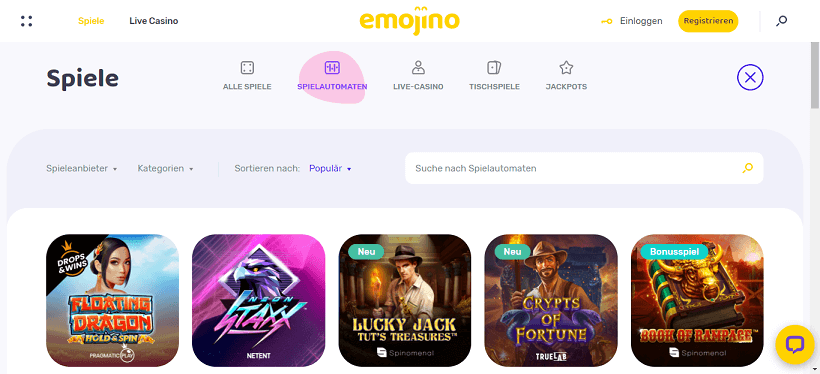 Emojino Casino Slots