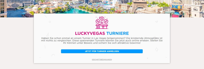 Lucky Vegas Online Casino Turniere