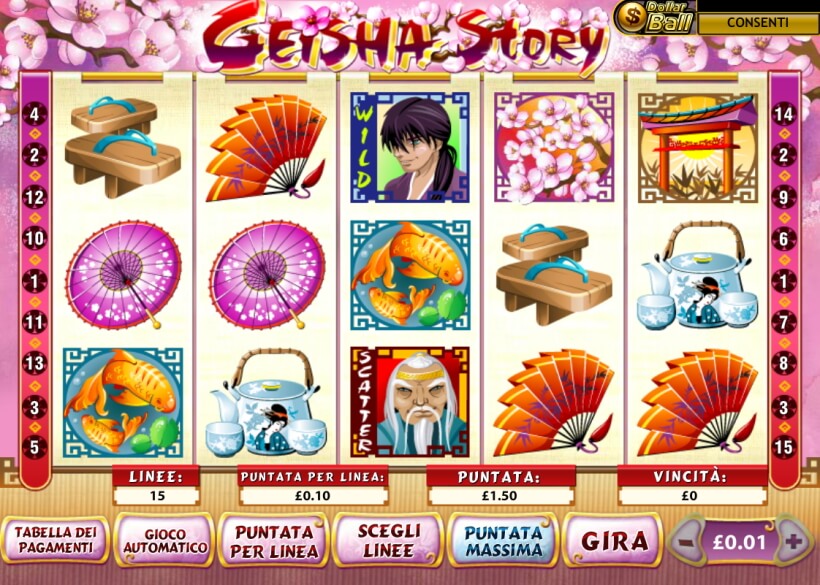 Geisha Story Slot spielen