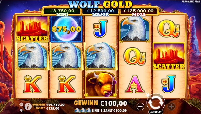 Wolf Gold Slot spielen